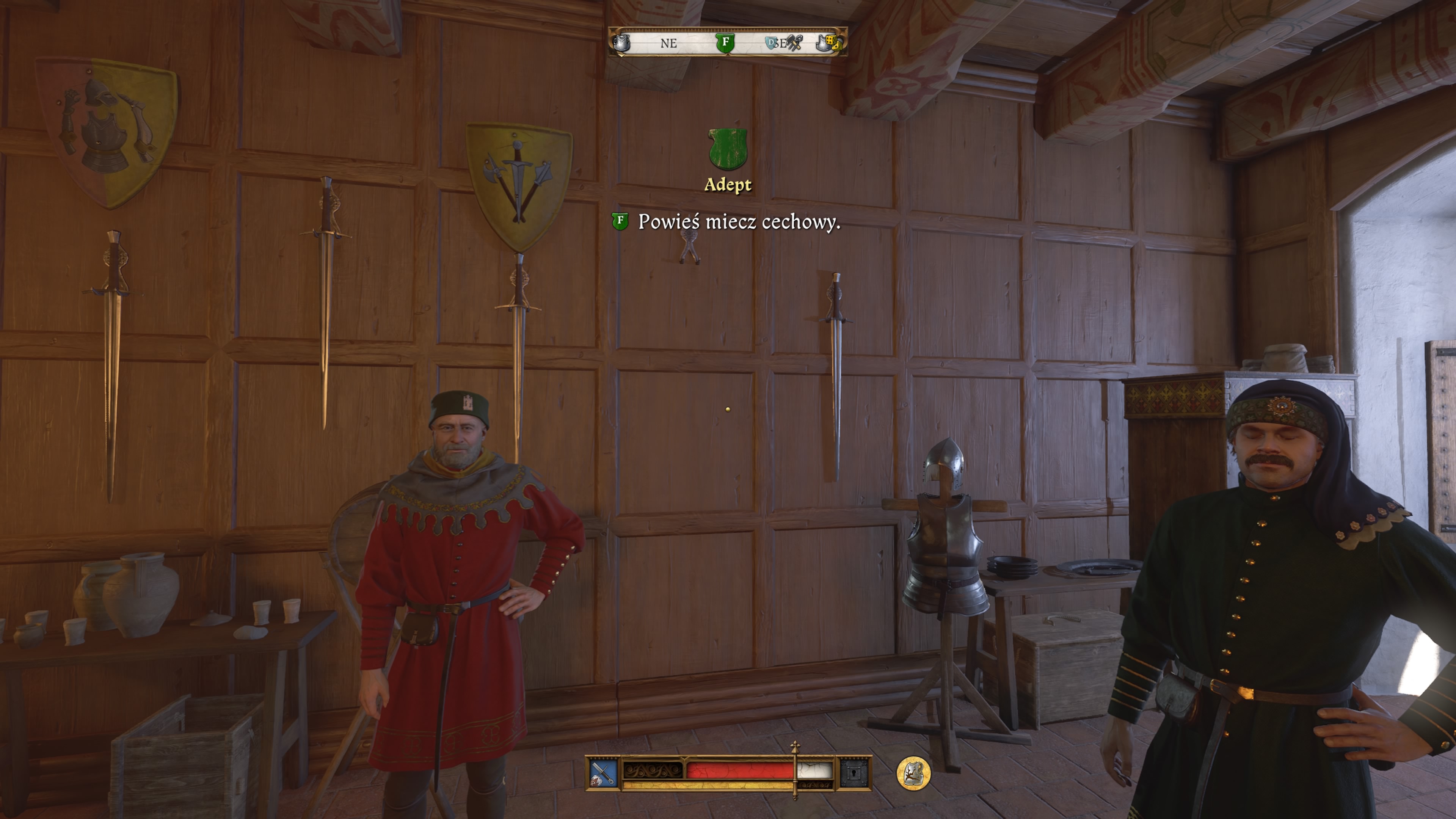 Kingdom Come Deliverance 2 - Adept: start dodatku Dziedzictwo Kuźni, Magdalena, test ustny, sprzątanie, szyld