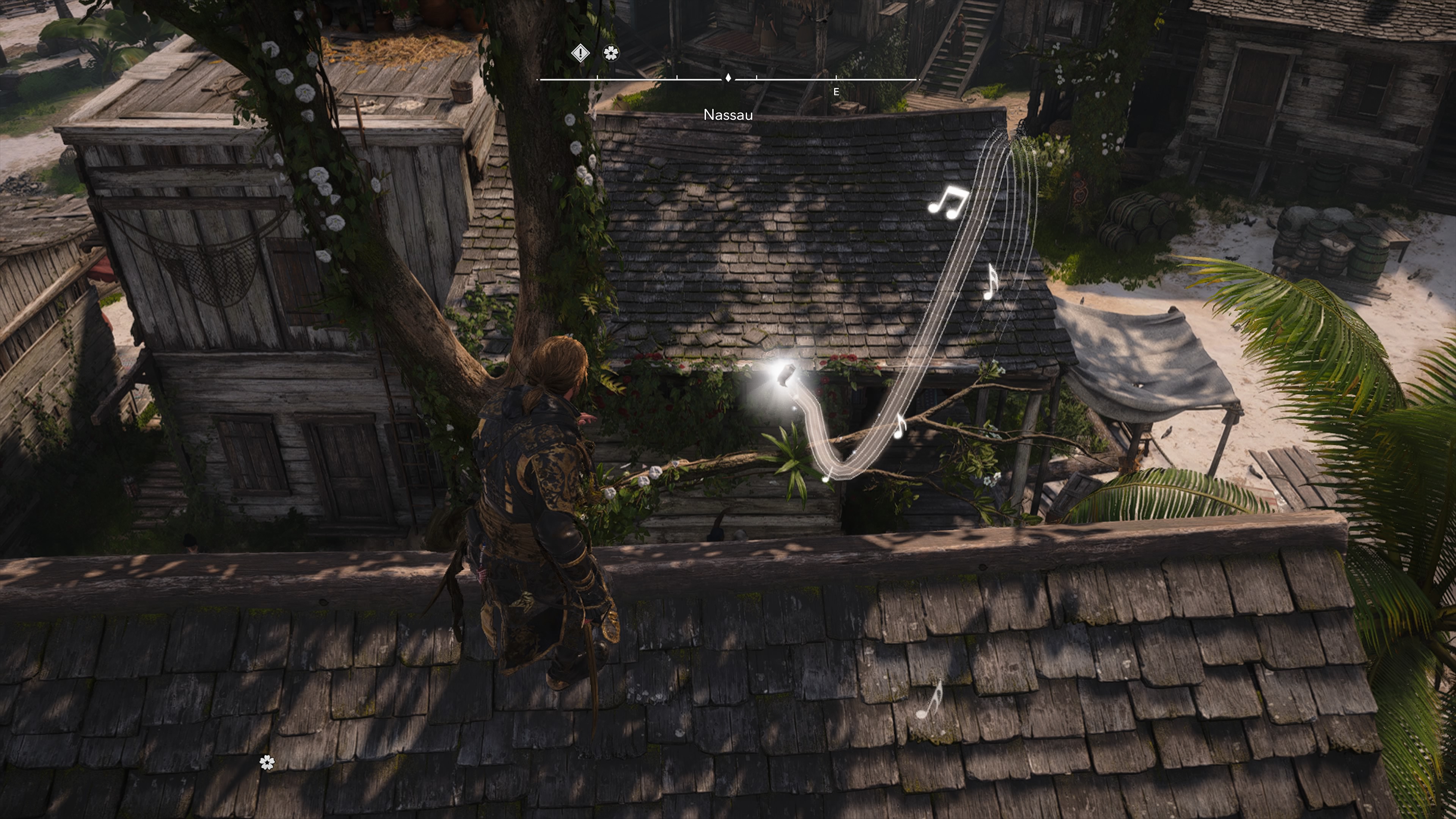 Assassin's Creed Black Flag Resynced - Karty z szantami w Nassau