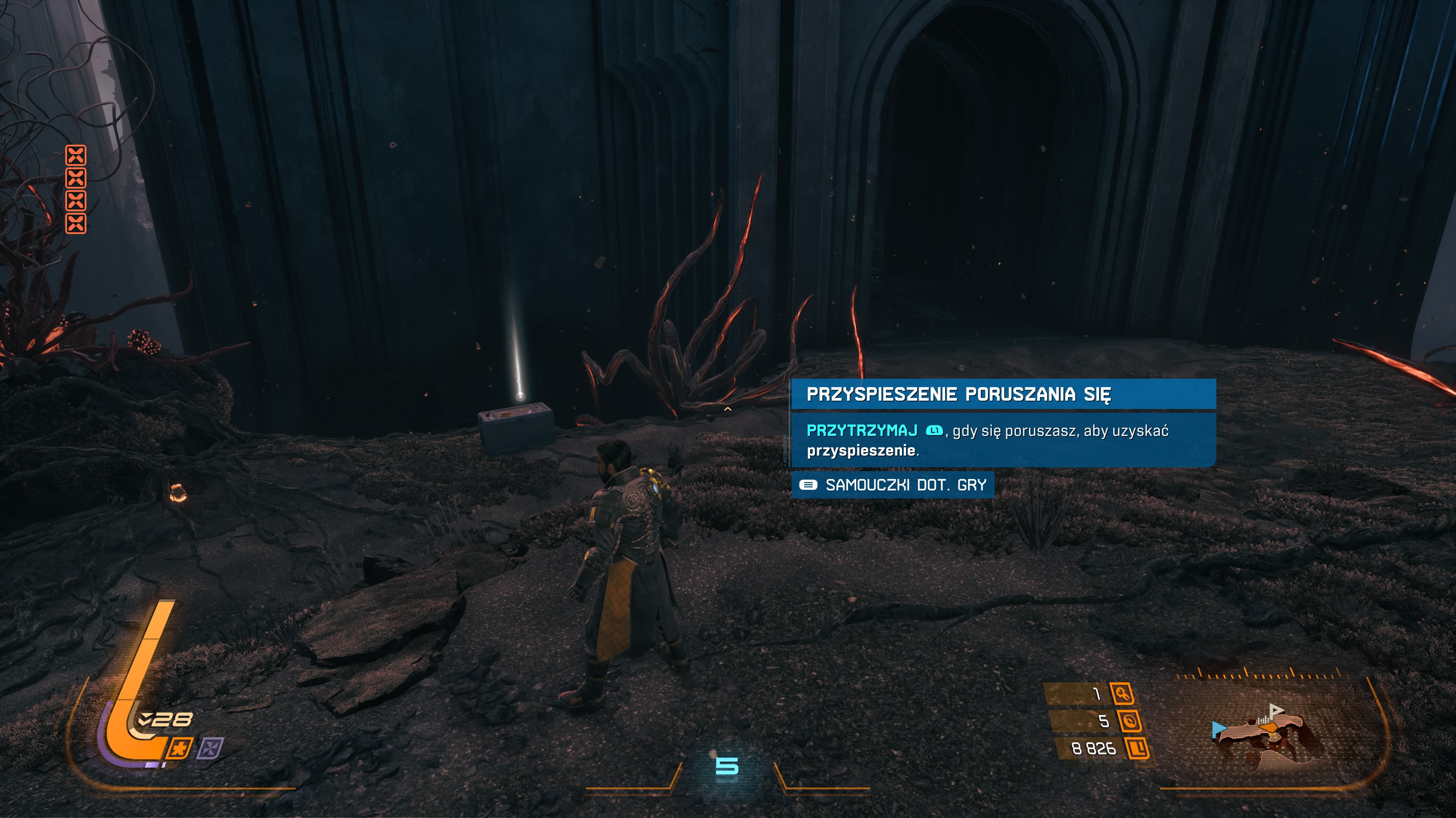 Saros - Rozbite zbocze: wszystkie przedmioty, znajdźki, dzienniki audio i tekstowe