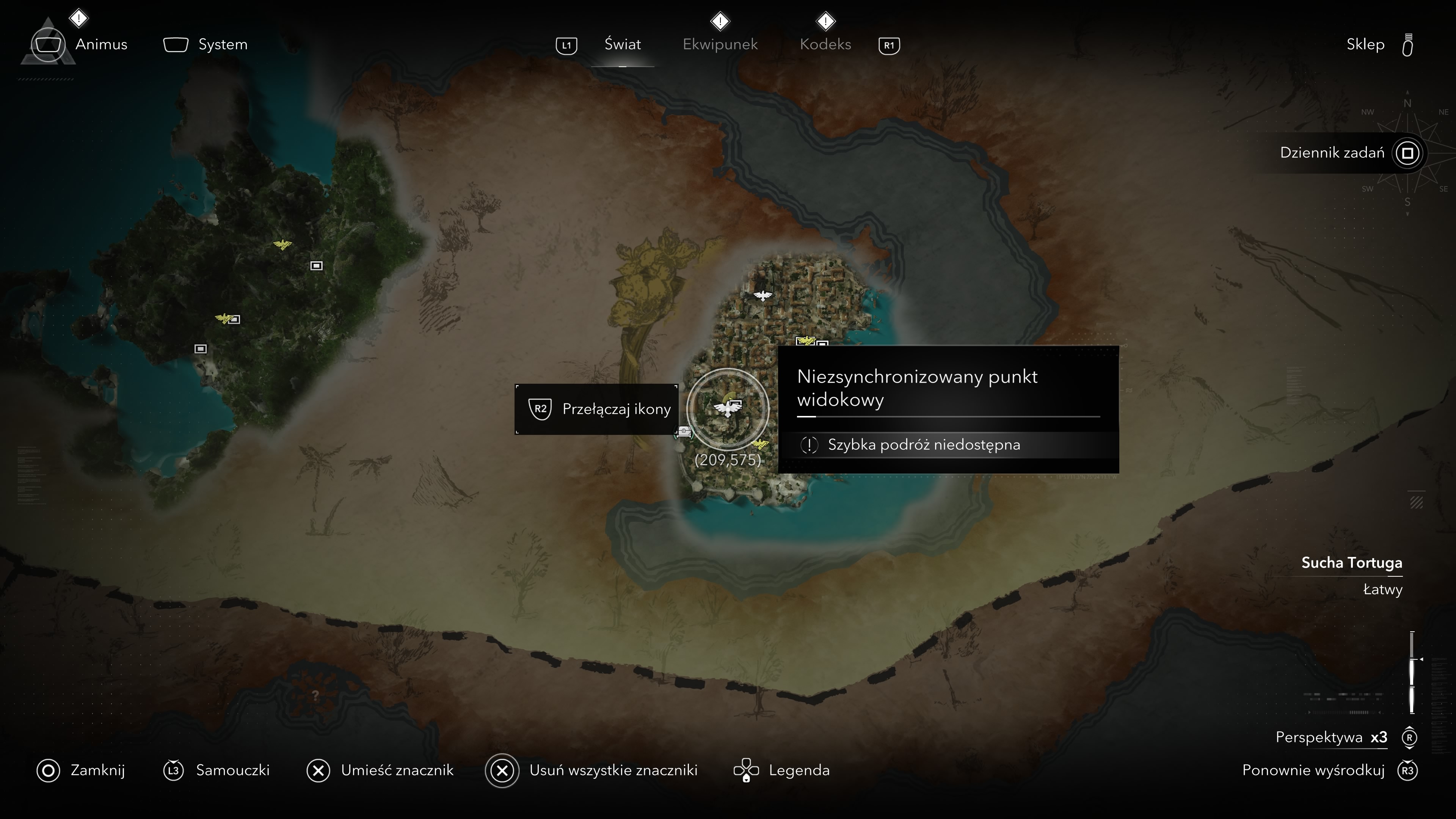 Assassin's Creed Black Flag Resynced - Wieże synchronizacyjne, punkty widokowe w Hawana