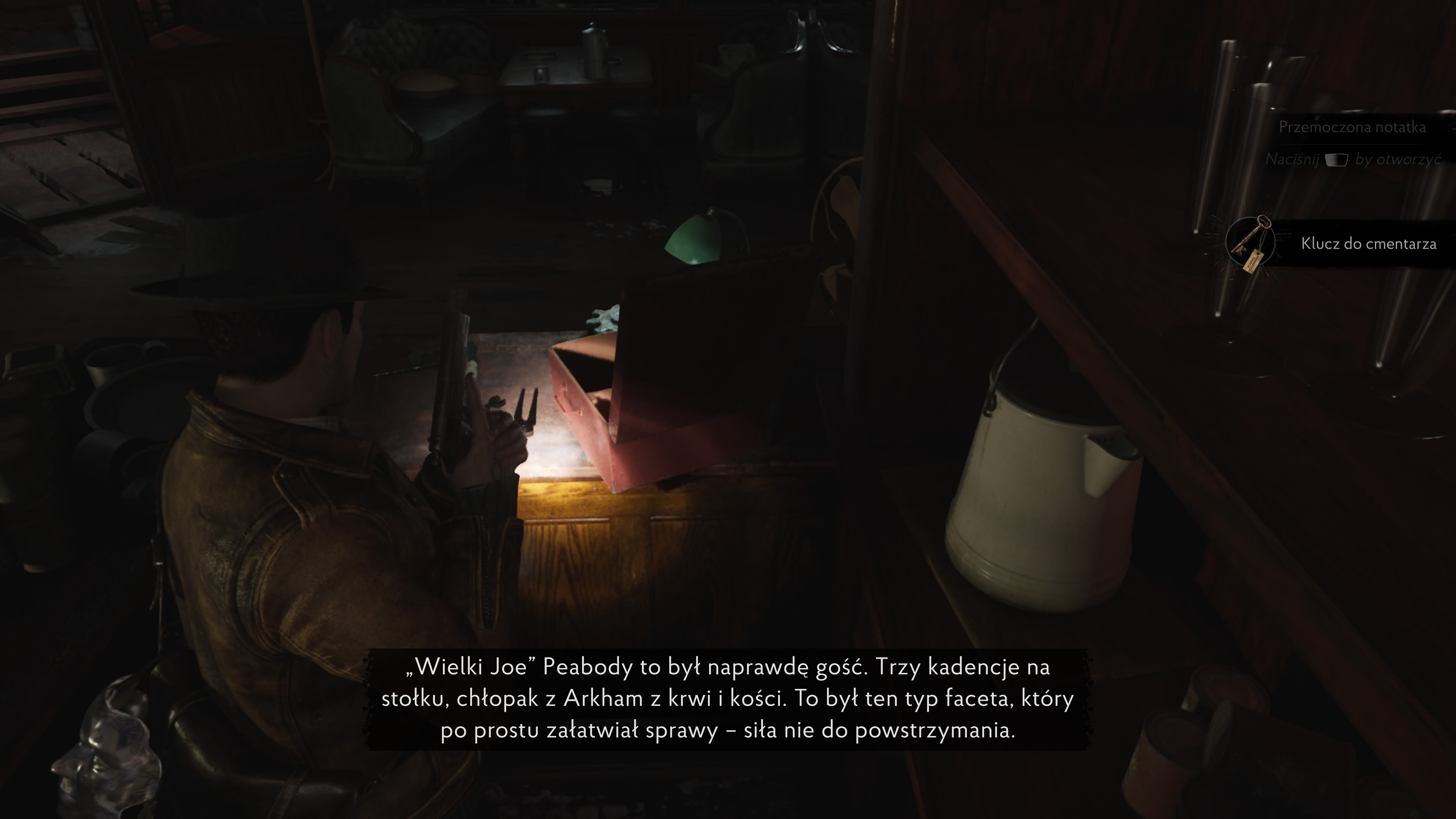 The Sinking City 2 - Droga do hotelu: kościół, cmentarz, benzyna, zębatki, strzelba, remiza, drukarnia