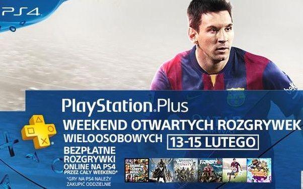 Granie Online na PlayStation 4 za darmo - Sony zapowiada nową promocję