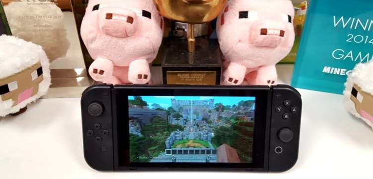 Nintendo Switch reklamowane w TV. Microsoft tłumaczy się z rozdzielczości 720p w Minecraft