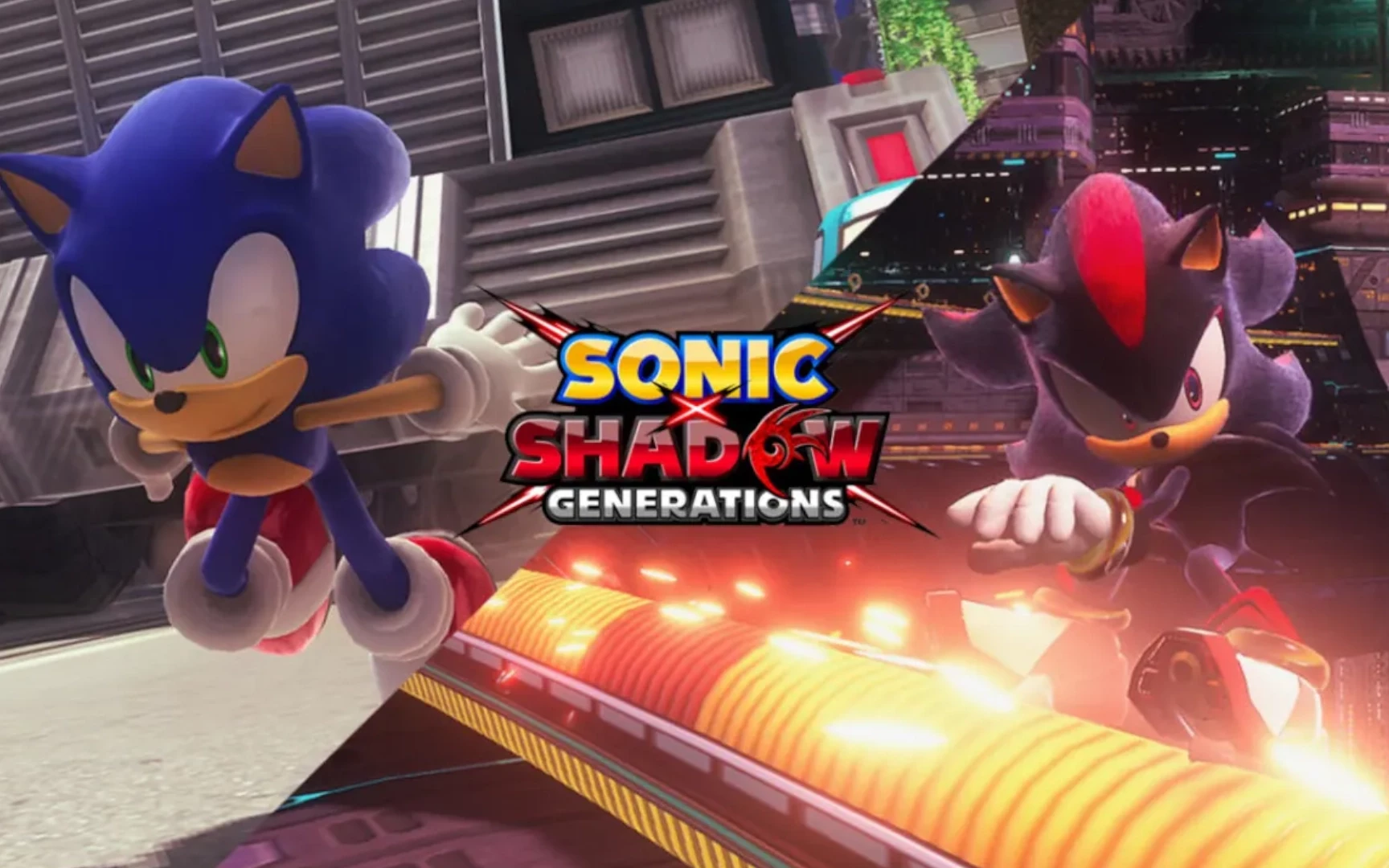 Sonic x Shadow Generations art