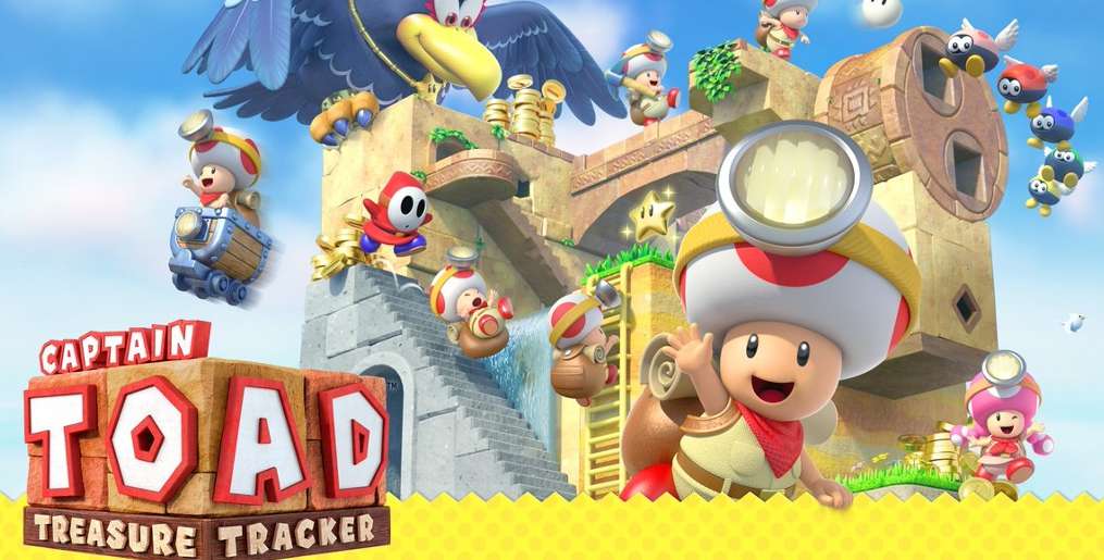 Captain Toad: Treasure Tracker - rozgrywka ze Switcha i 3DS-a