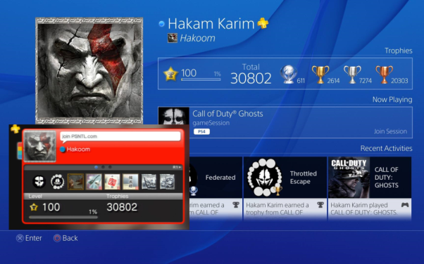 Hakoom zdobył setny poziom na PlayStation Network