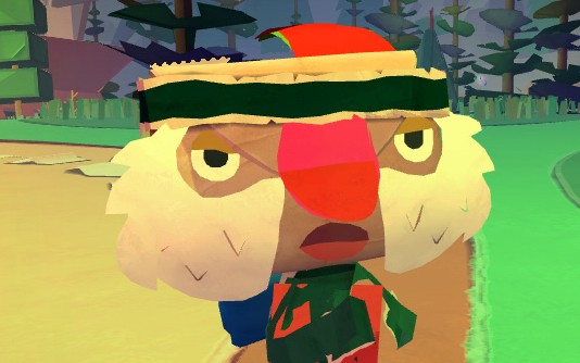 Zabawa w wycinankę - w Tearaway sami zaprojektujemy wygląd bohatera