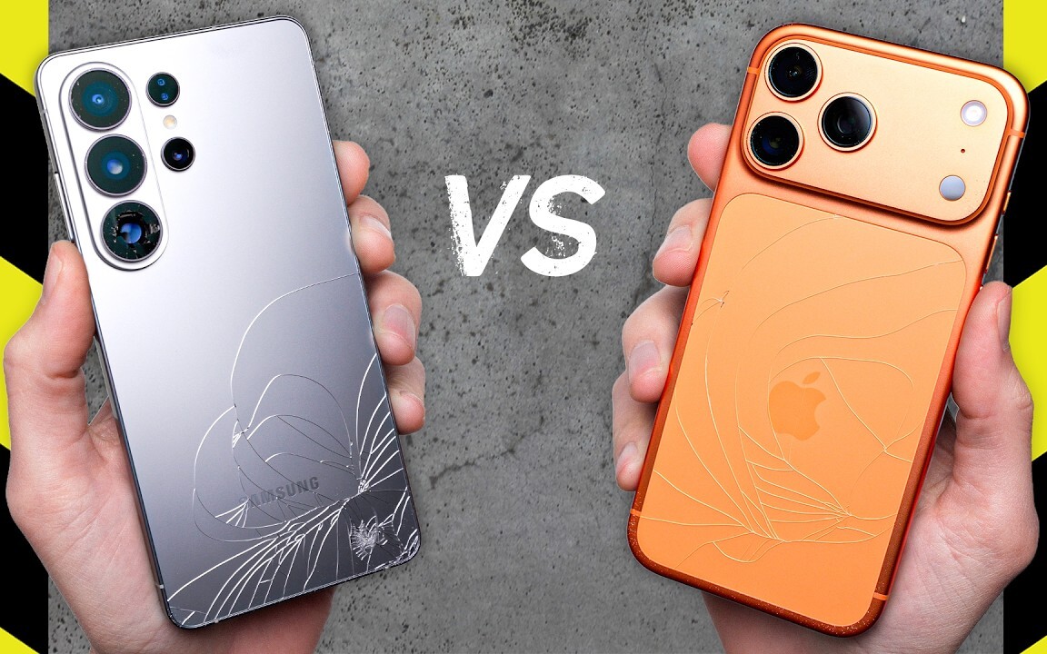 iPhone 17 Pro Max nieznacznie pokonuje Galaxy S26 Ultra w najnowszym teście wytrzymałości