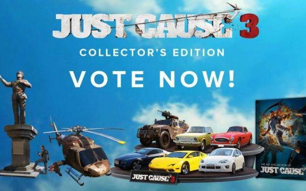 Twórcy Just Cause 3 zapraszają graczy do wybrania elementów kolekcjonerki