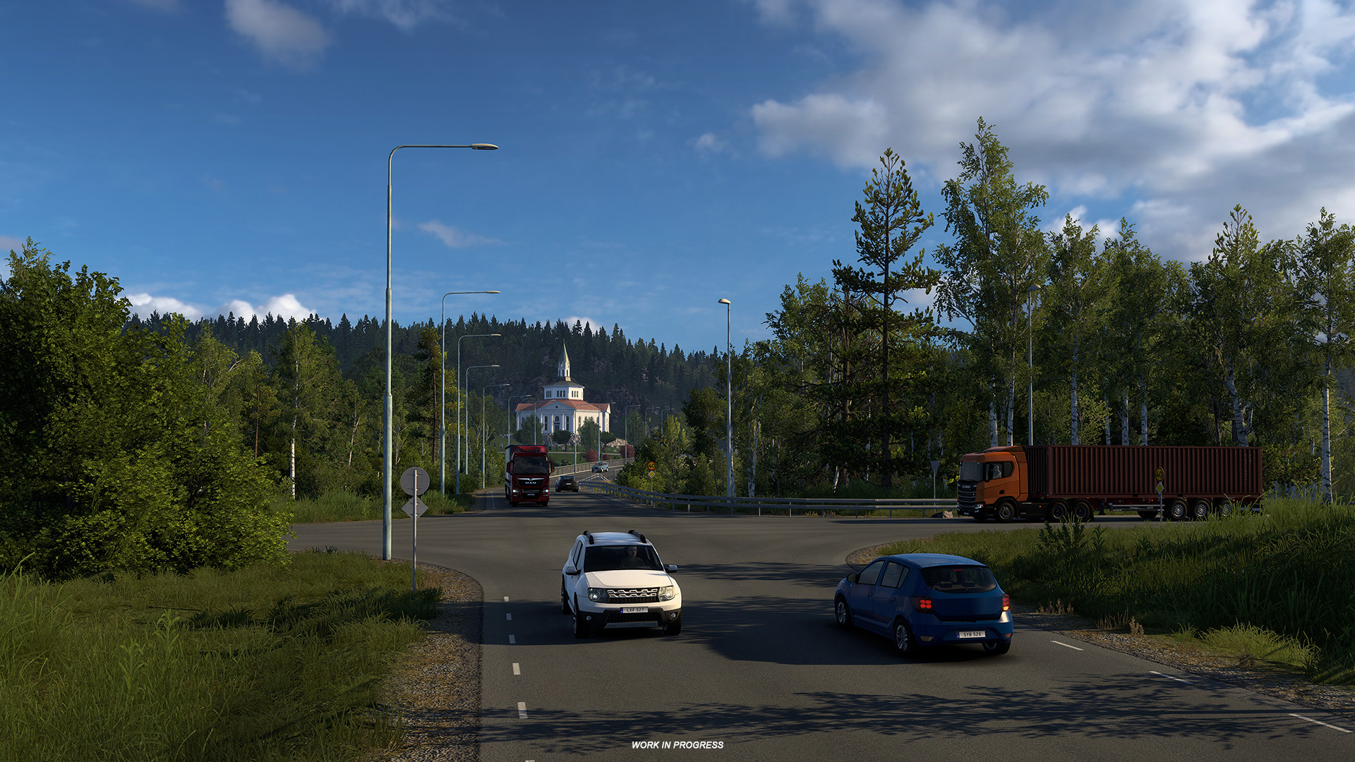 Euro Truck Simulator 2 - Nordic Horizons & Benelux Rework #4