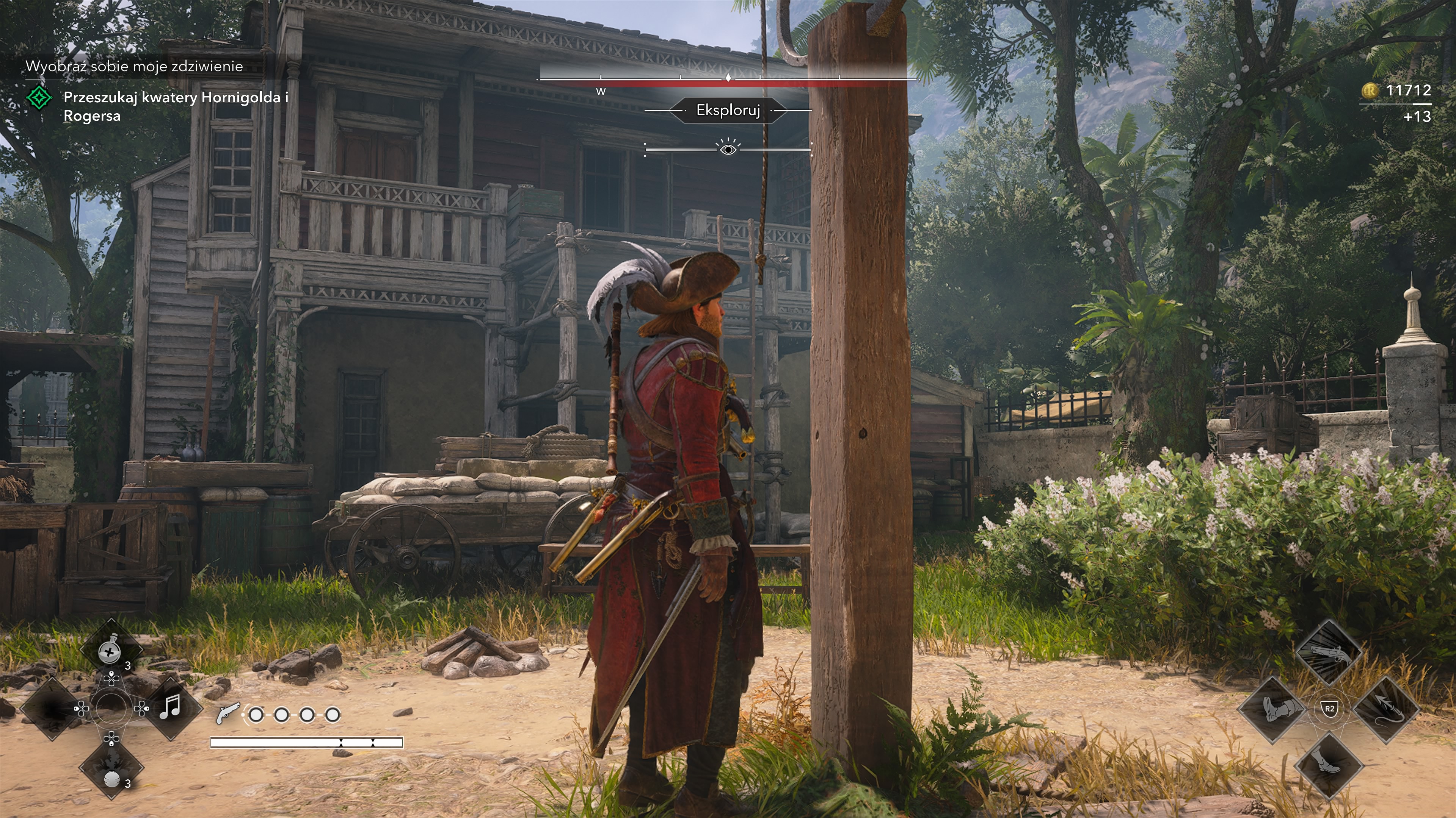 Assassin's Creed Black Flag Resynced - Wyobraź sobie moje zdziwienie: Księżniczka, Hornigold i Rogers, doki