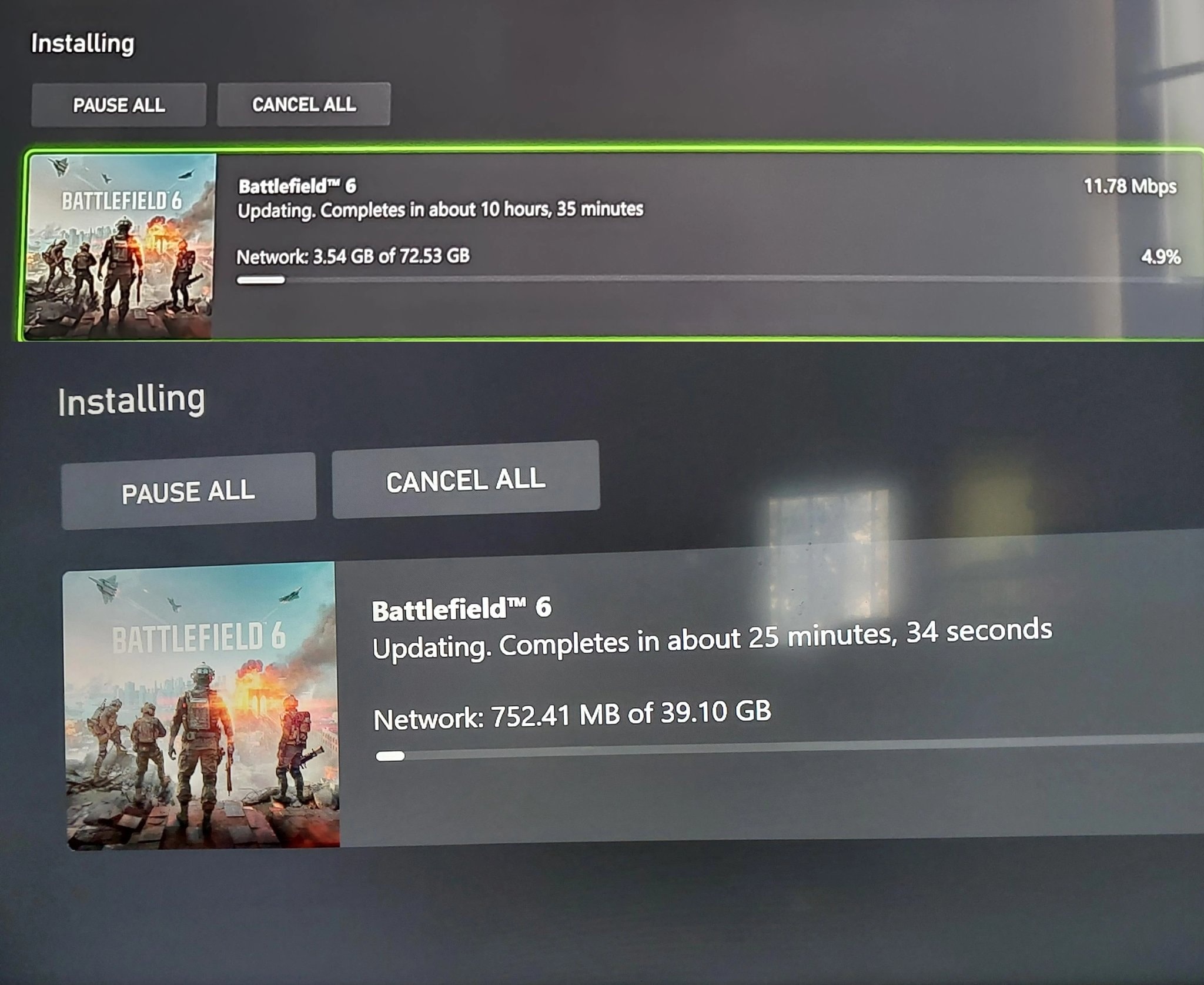 Battlefield 6 preload Xbox