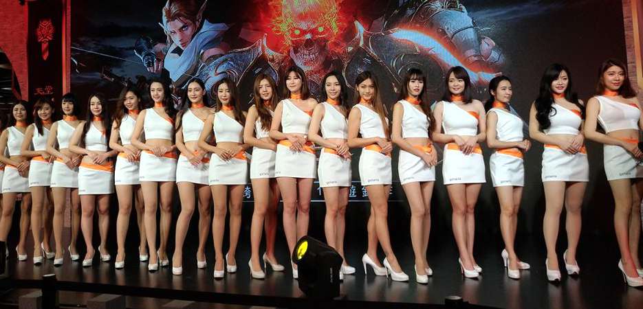 Hostessy i cosplayerki na Taipei Game Show 2018. Piękniejsza strona targów