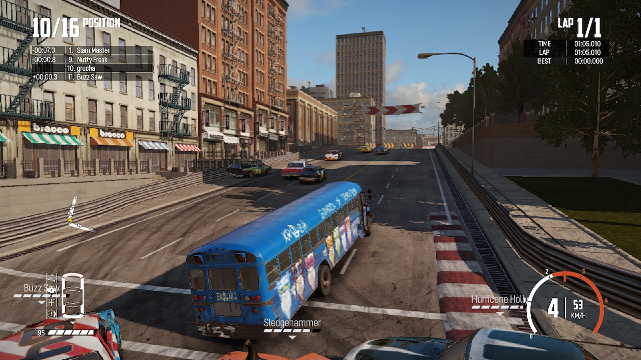 Wreckfest – recenzja gry [Switch]. Autobus