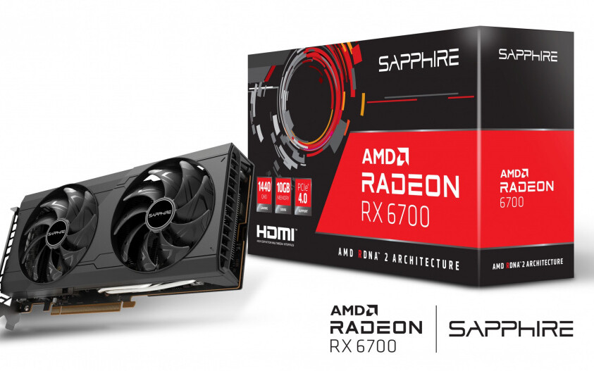 SAPPHIRE Radeon RX 6700 Gaming OC 10GB