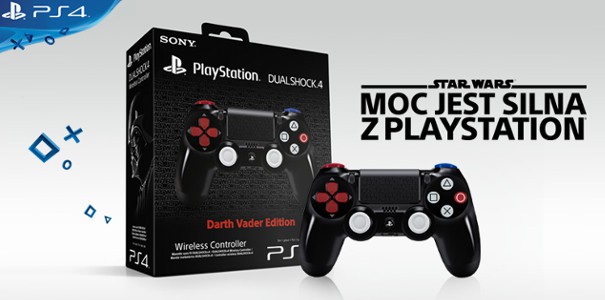 DualShock 4 ze specjalnej edycji PS4 z Vaderem sprzedawany będzie osobno