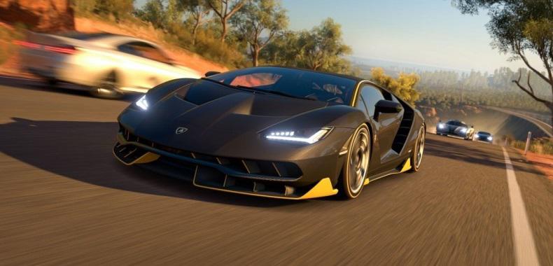 Lamborghini Centenario sunie po australijskich drogach. Szybki gameplay z Forza Horizon 3
