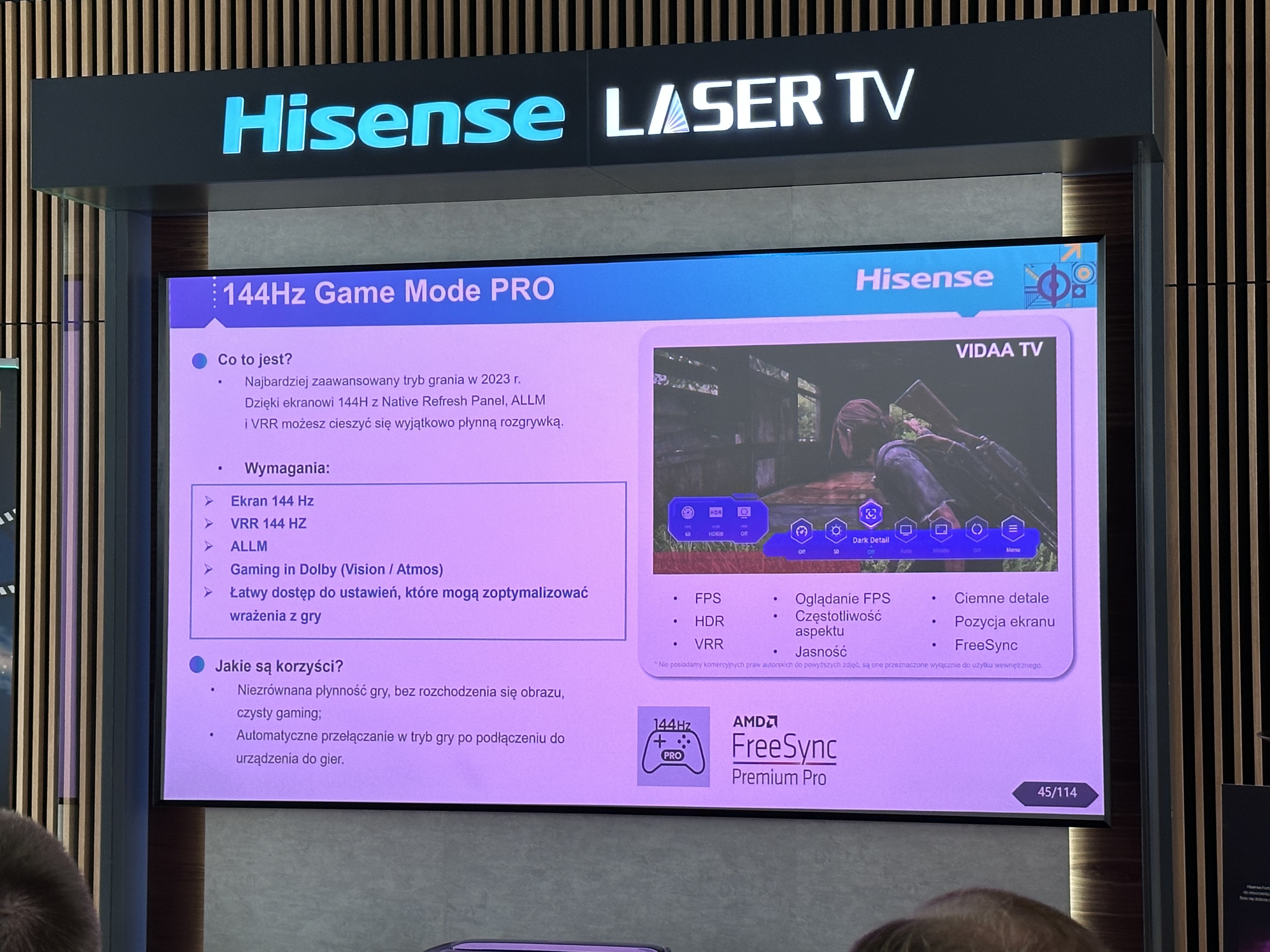 tryb Game Mode Pro Hisense VIDAA