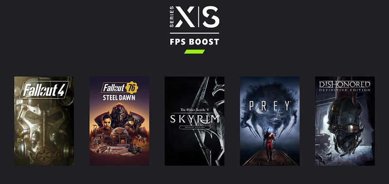 Xbox Series X|S z kolejnymi tytułami rozszerzonymi o FPS Boost. Na liście znajdzie się pięć tytułów Bethesdy