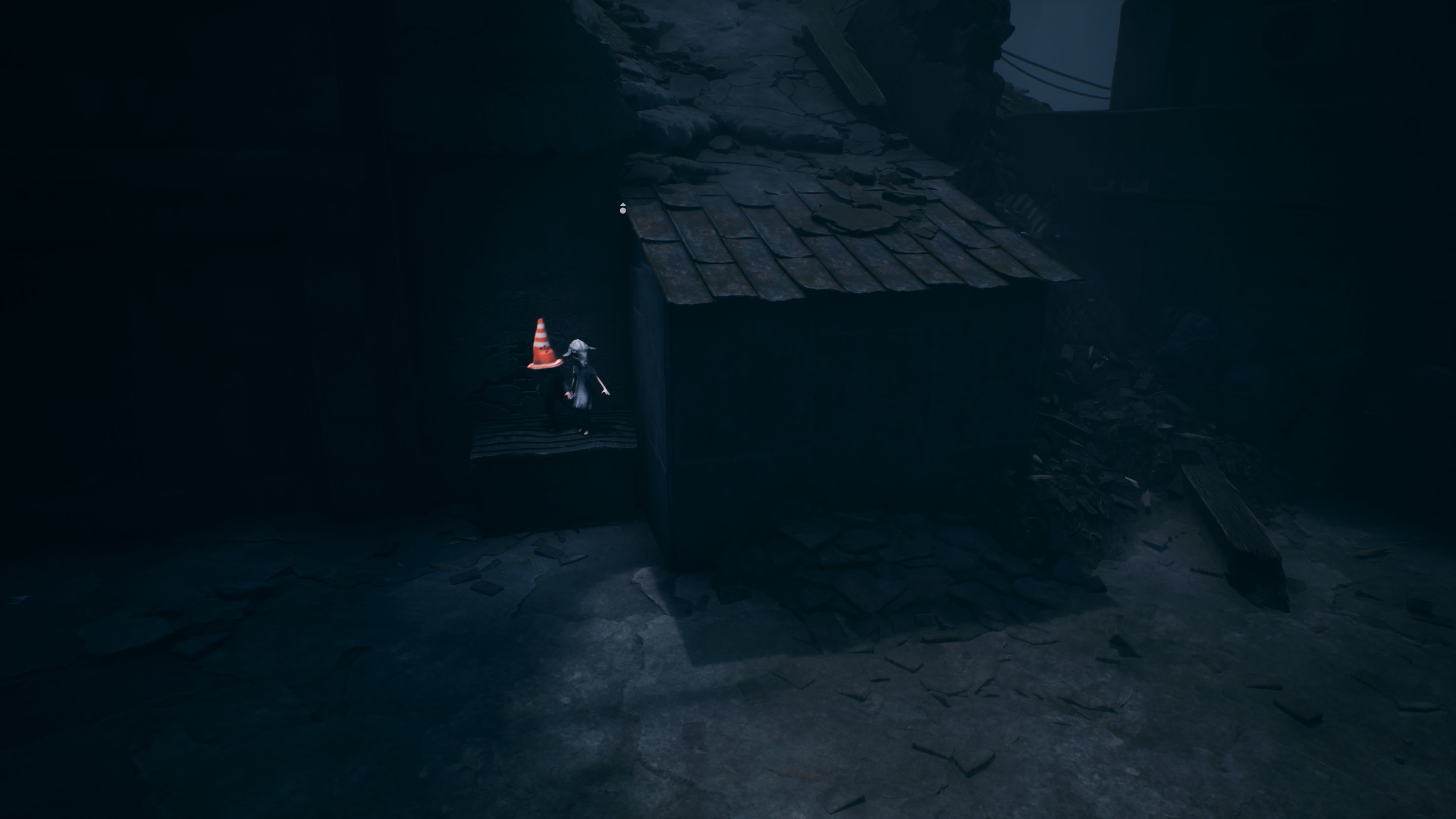 Reanimal - Akt 1: Powodzianie, opis przejścia, znajdźki: mur, jezioro, harpun, hotel, armata, świnie