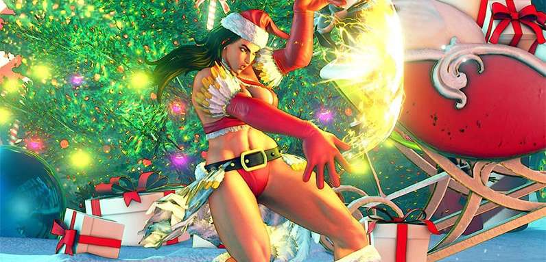 Postacie ze Street Fighter V czekają już na Świętego Mikołaja - nowe stroje i arena