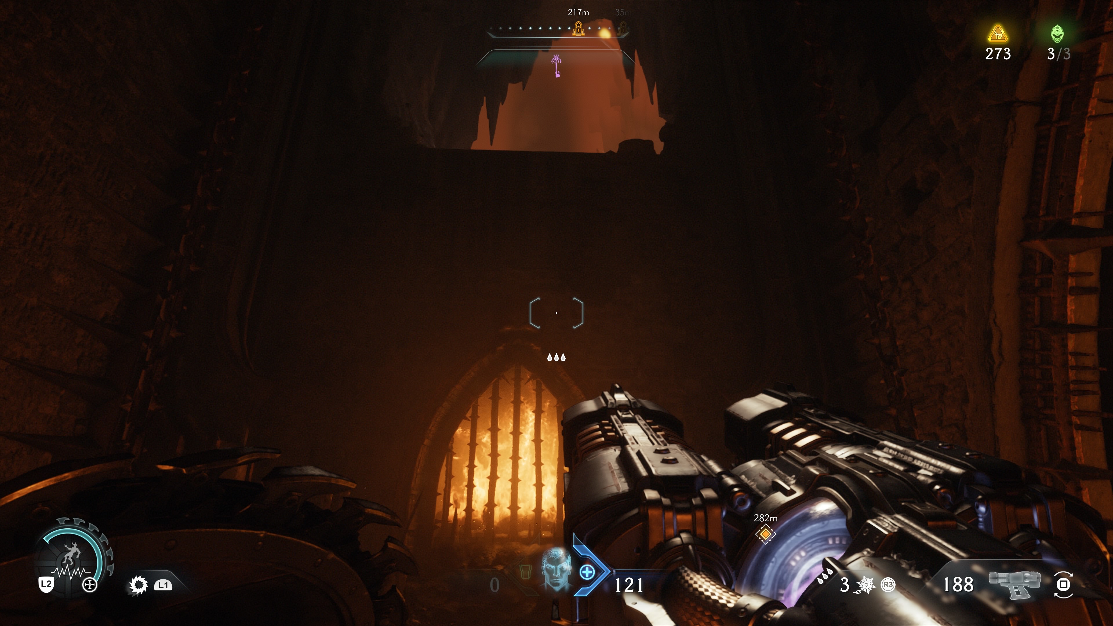 DOOM The Dark Ages - Opuszczone równiny, 10 rozdział: wszystkie sekrety, kolekcja, przedmioty do zebrania