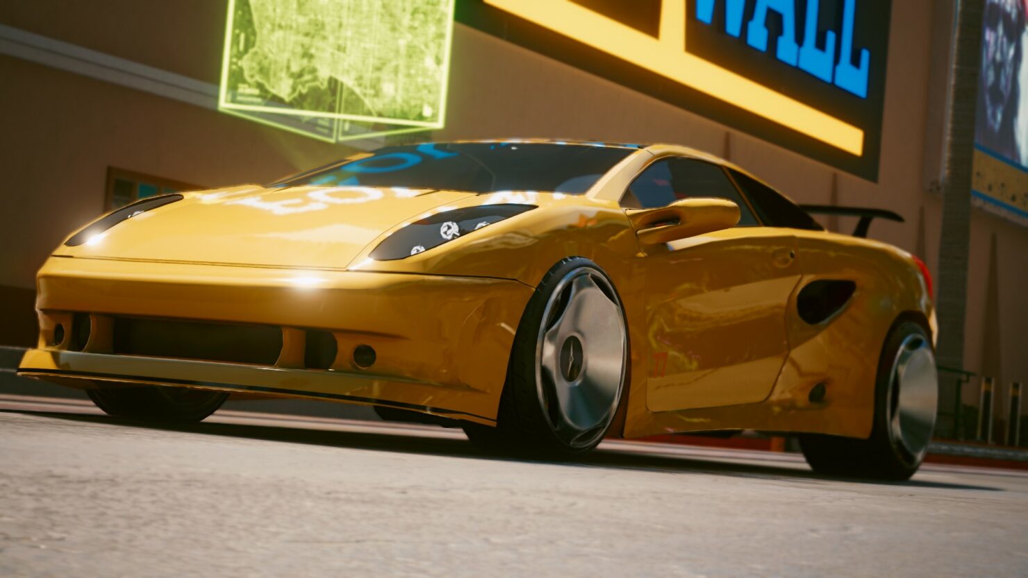 Cyberpunk 2077 otrzymał serię nowych samochodów. Fani nie zawodzą