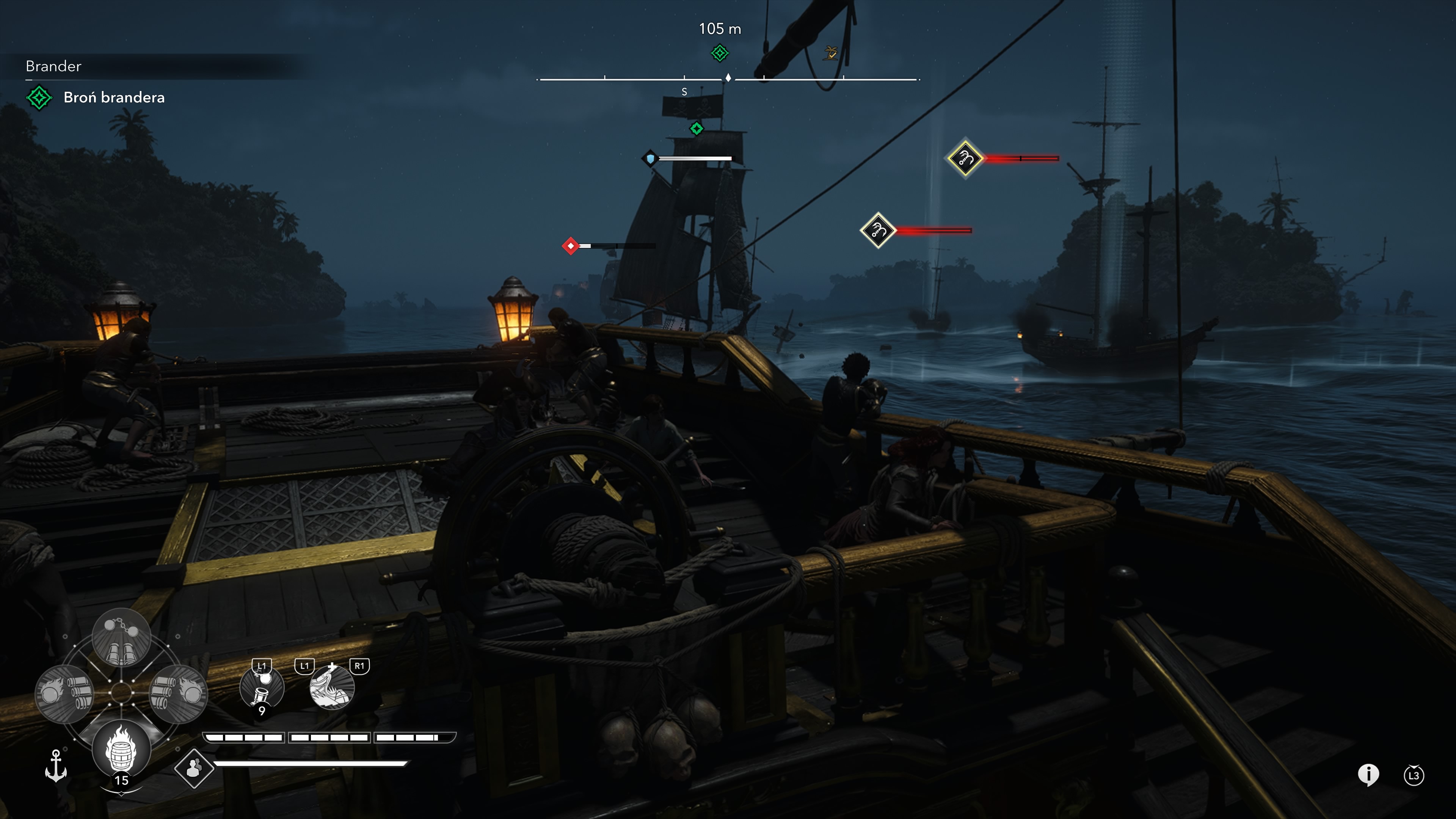 Assassin's Creed Black Flag Resynced - Brander: barykada, galeon