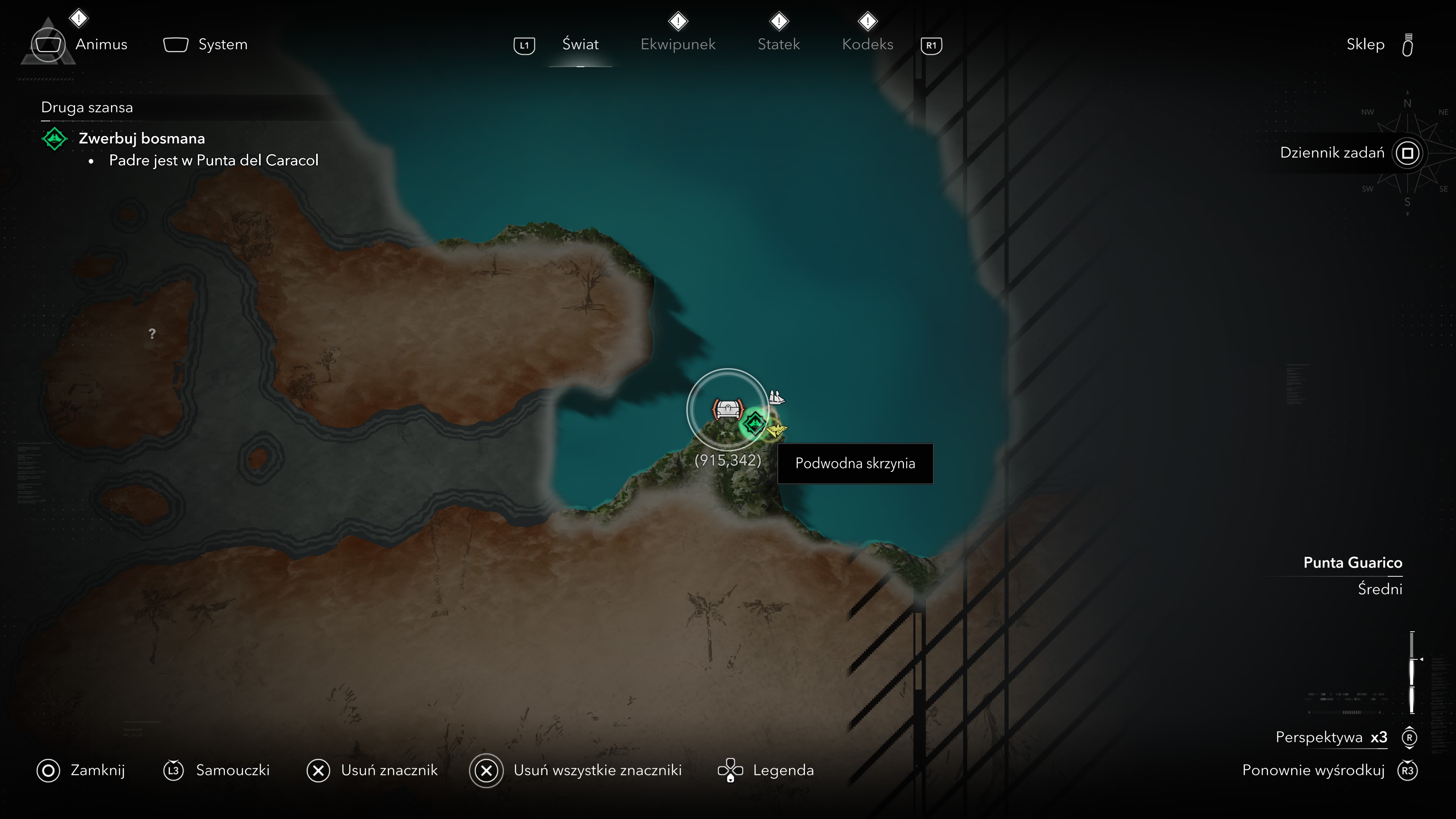 Assassin's Creed Black Flag Resynced - Sekrety w Caracol