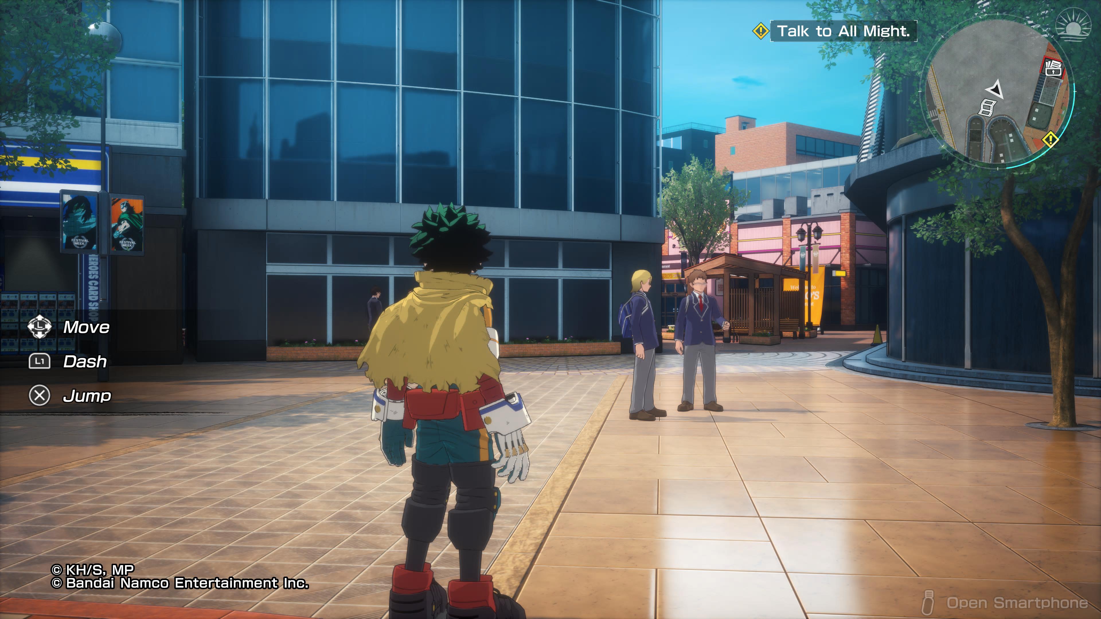 My Hero Academia: All's Justice - recenzja gry.  #4 - Miasto