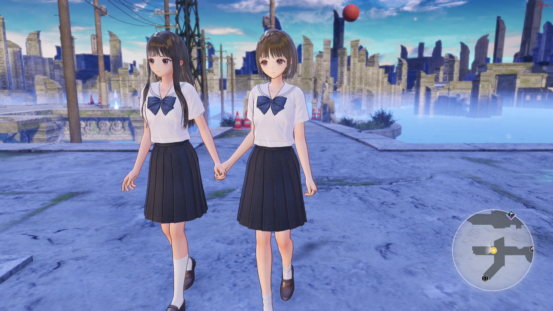 Blue Reflection Quartet #6