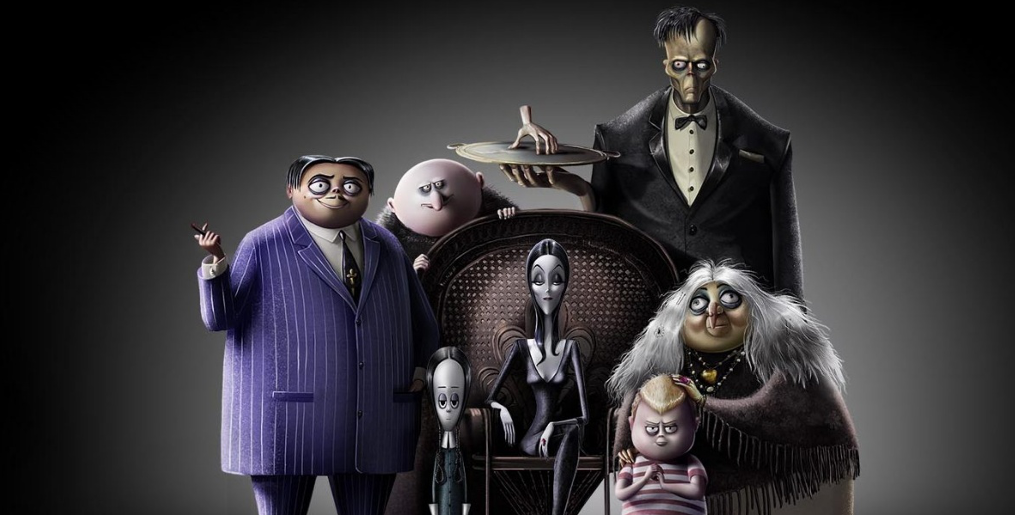 Rodzina Addamsów na pierwszej grafice