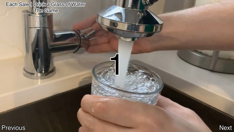 Steam doczekało się „najdziwniejszego eksperymentu”. Twórca będzie pił wodę za każdą sprzedaną grę