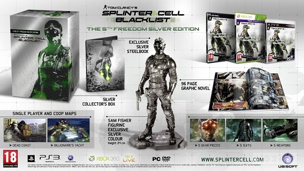 Co kryje kolekcjonerka Splinter Cell: Blacklist i jakie dostaniemy bonusy do pre-ordera?