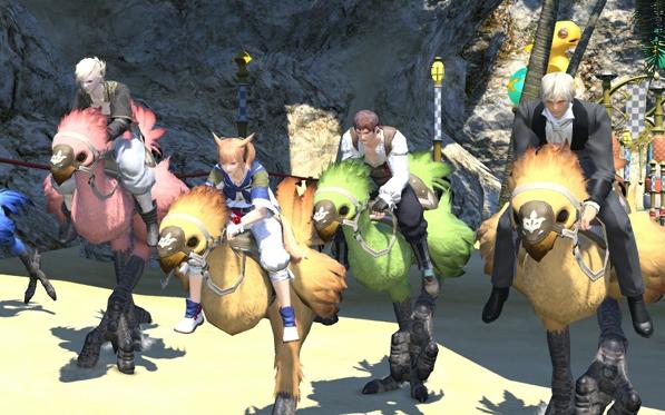 Wyścigi chocobosów i karcianka Triple Triad w Final Fantasy XIV - nadciąga Gold Saucer!