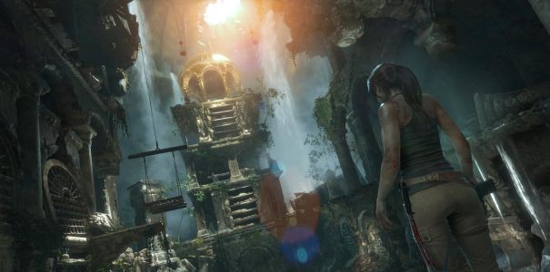 Materiał z rozgrywki w Rise of the Tomb Raider na PS4 Pro