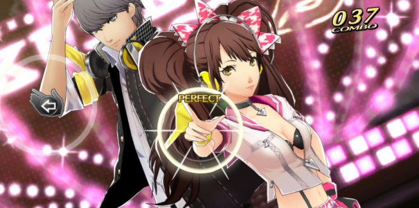 Persony-rockmani na zwiastunie gry Persona 4: Dancing All Night