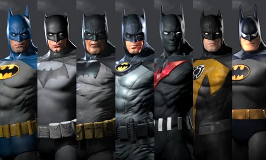7 nowych kostiumów dla Batmana