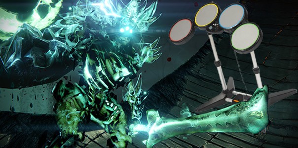 Crota's End w Destiny? Zaliczam ją solo... na perkusji od Rock Banda!