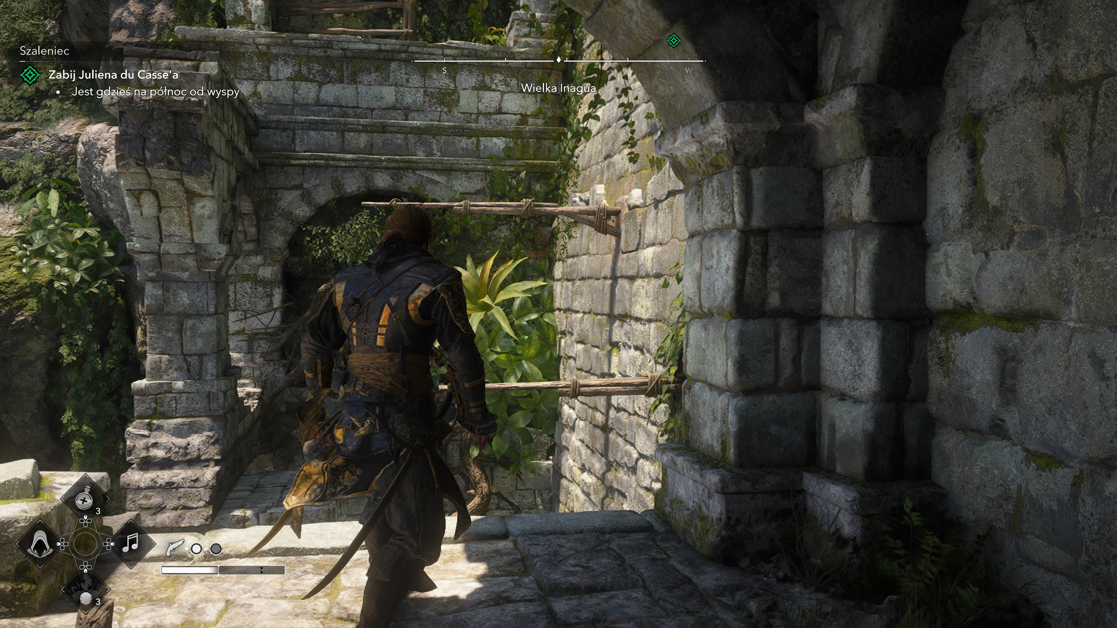 Assassin's Creed Black Flag - Szaleniec: Julien du Casse, posiadłość Templariusza, doki