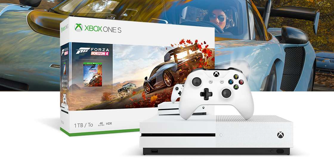 Xbox One S dostępny w doskonałej cenie w pakietach z Forza Horizon 4 i FIFA 19