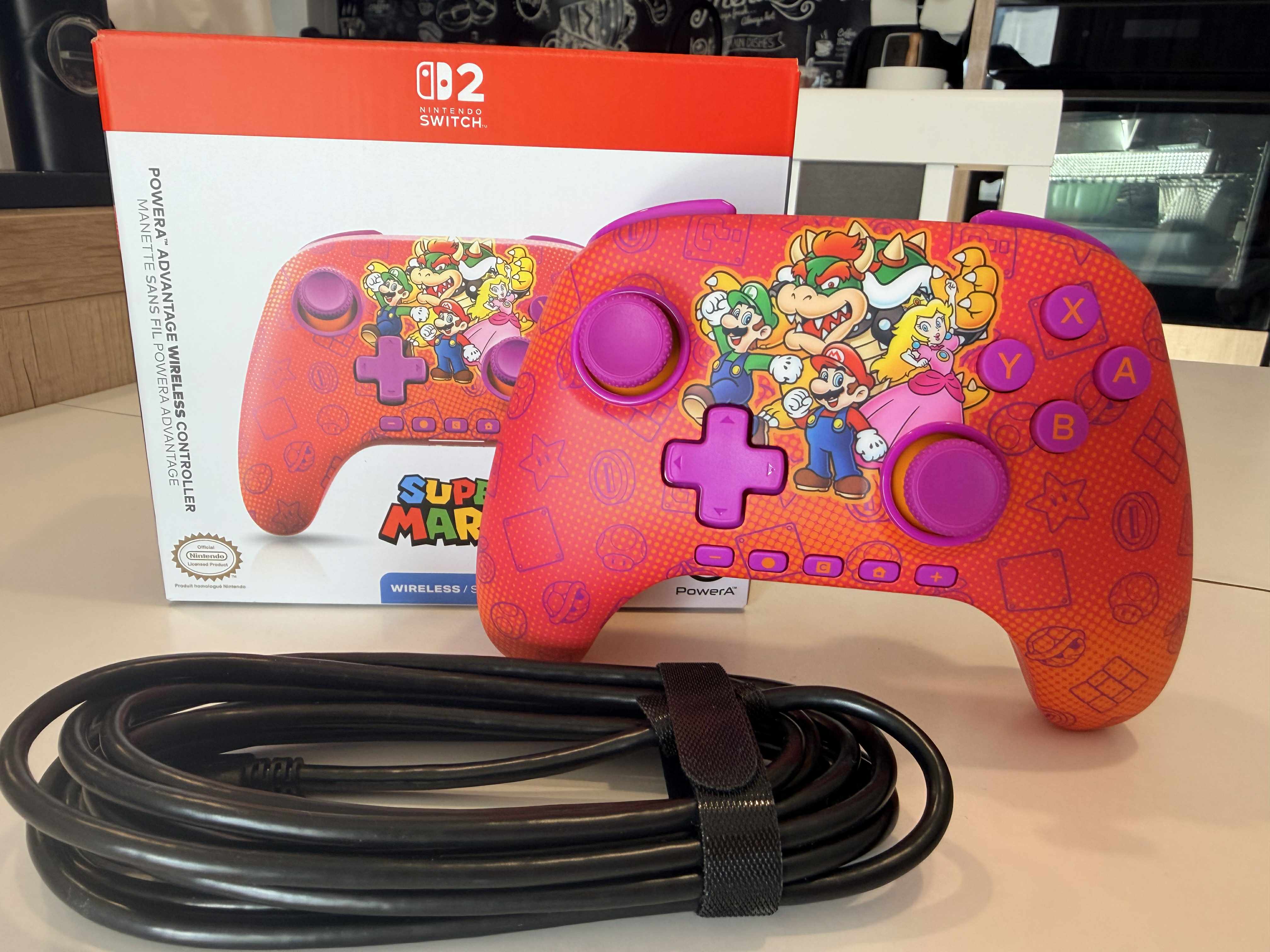 PowerA Advantage do Switch 2 - Mario and Friends