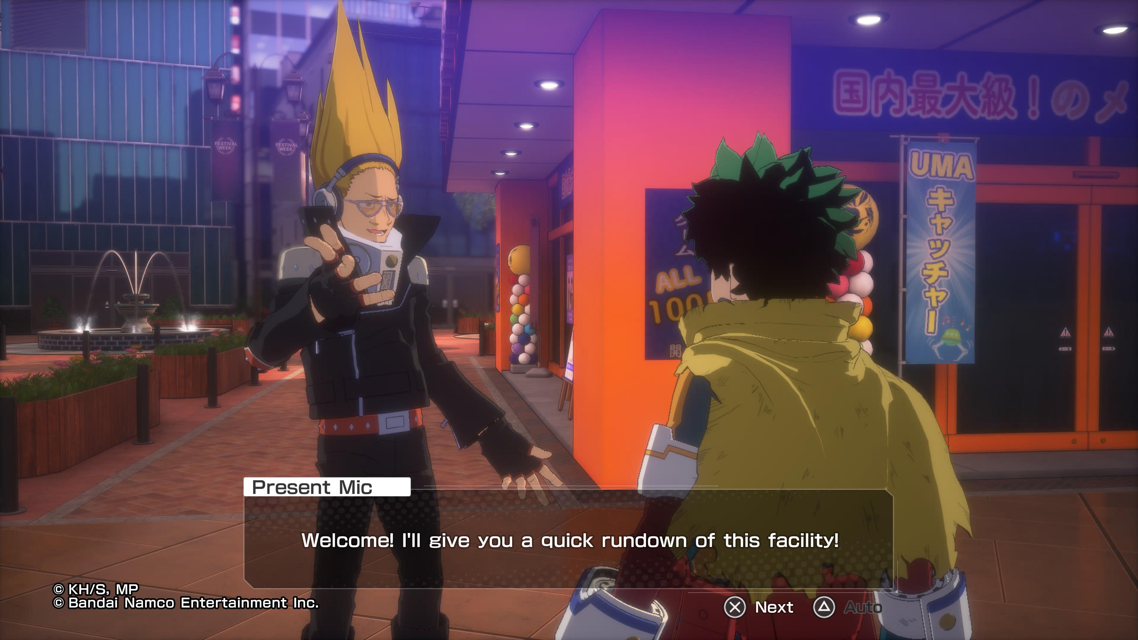 My Hero Academia: All's Justice - recenzja gry.  #7 - Rozmowa z NPC