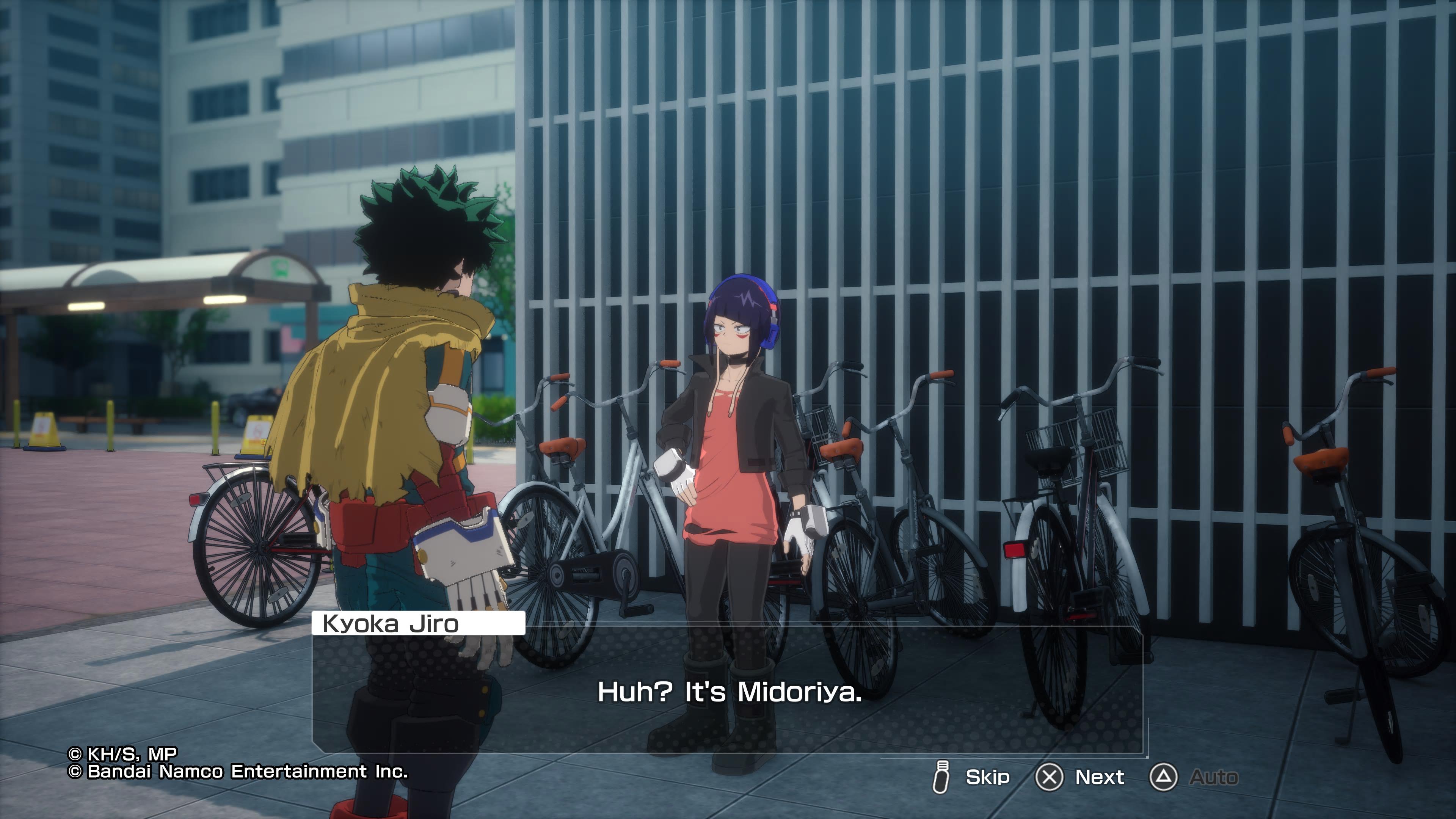 My Hero Academia: All's Justice - recenzja gry. Rozmowa