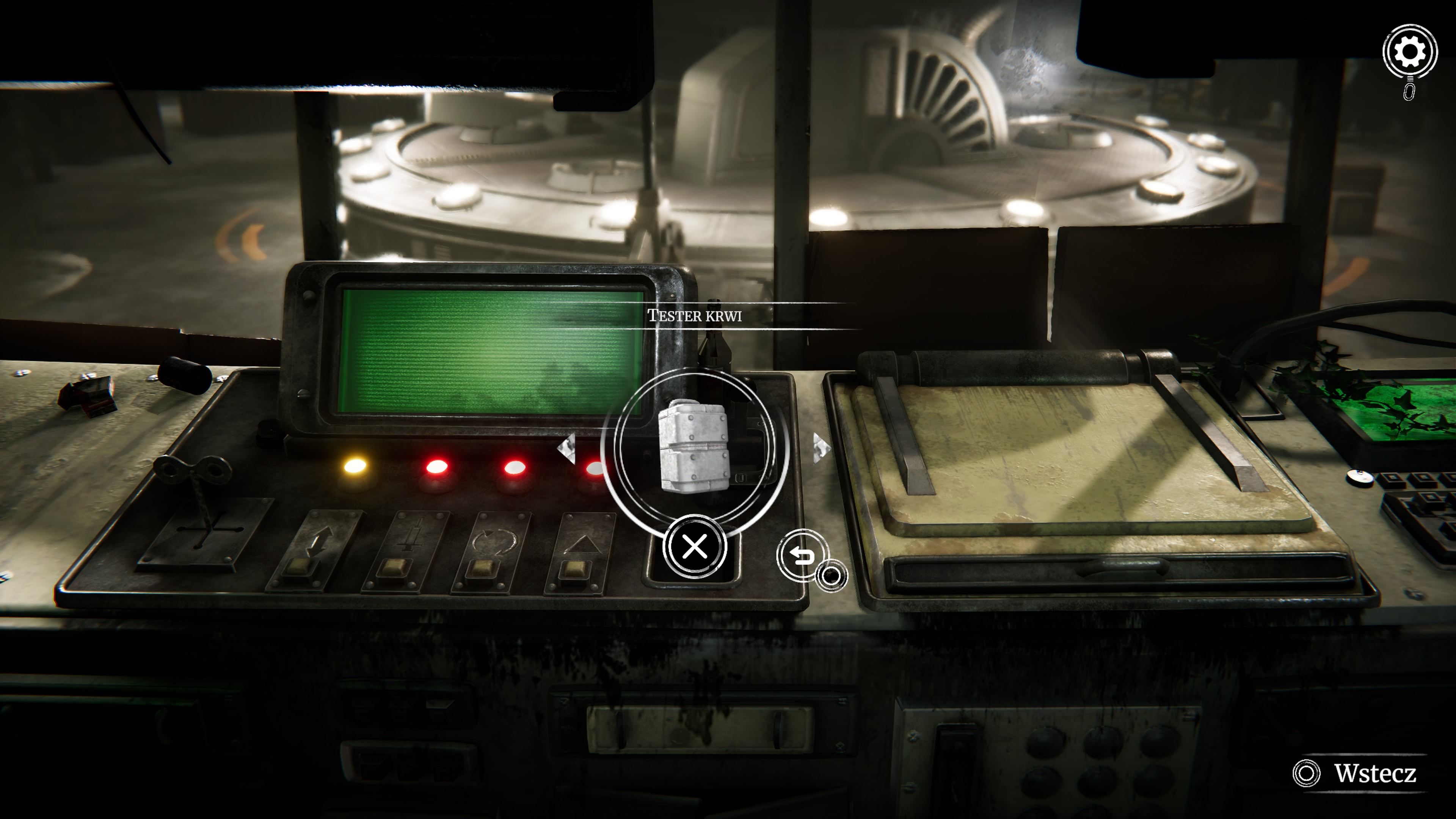 Syberia Remastered - Kosmodrom: pijany żołnierz, Borys, maszyna, sterowiec, platforma startowa, konsola