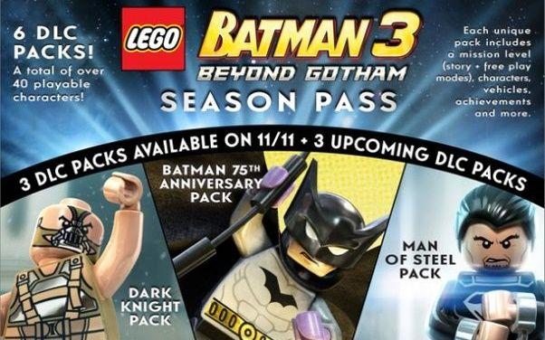 LEGO Batman 3 otrzyma Przepustkę Sezonową - w dniu premiery 3 DLC