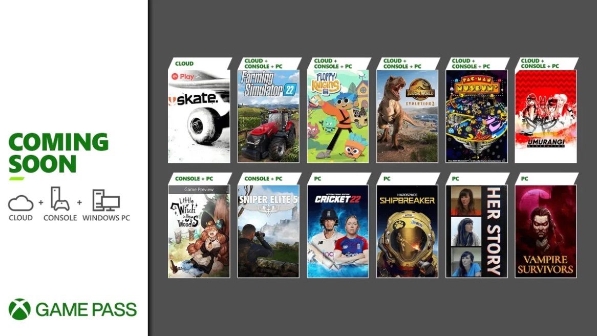 Xbox Game Pass nowe gry do końca maja