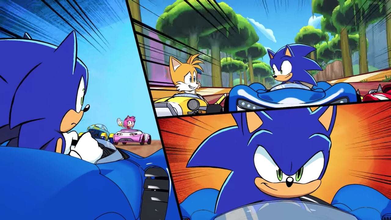 Team Sonic Racing reklamowany komiczną animacją Overdrive. Dostępna kompletna opowieść