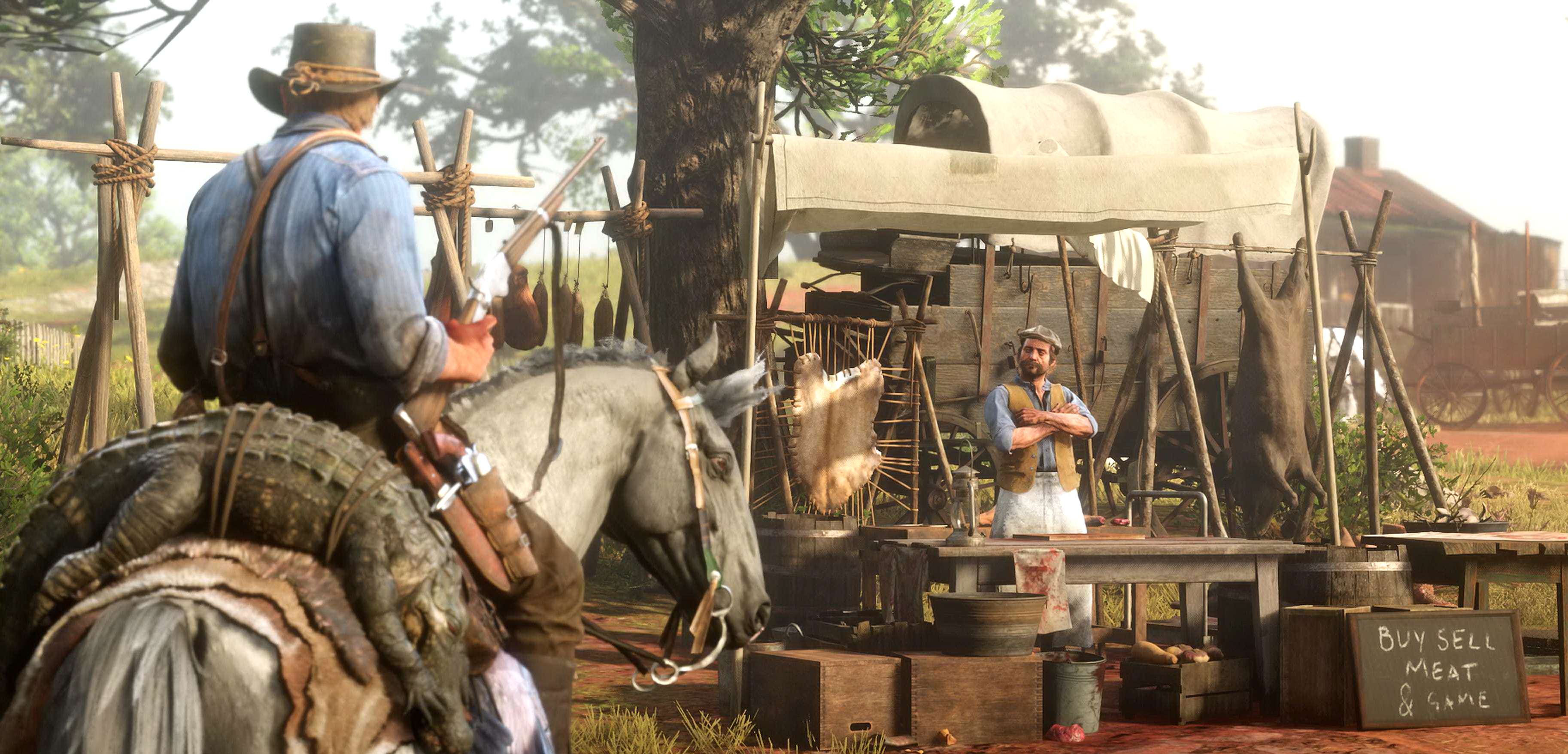 Red Dead Redemption 2. Podróż do granic mapy, cykl pory dnia, Easter Egg i porównanie grafiki