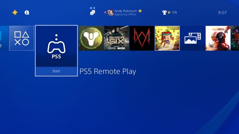 remote ps5